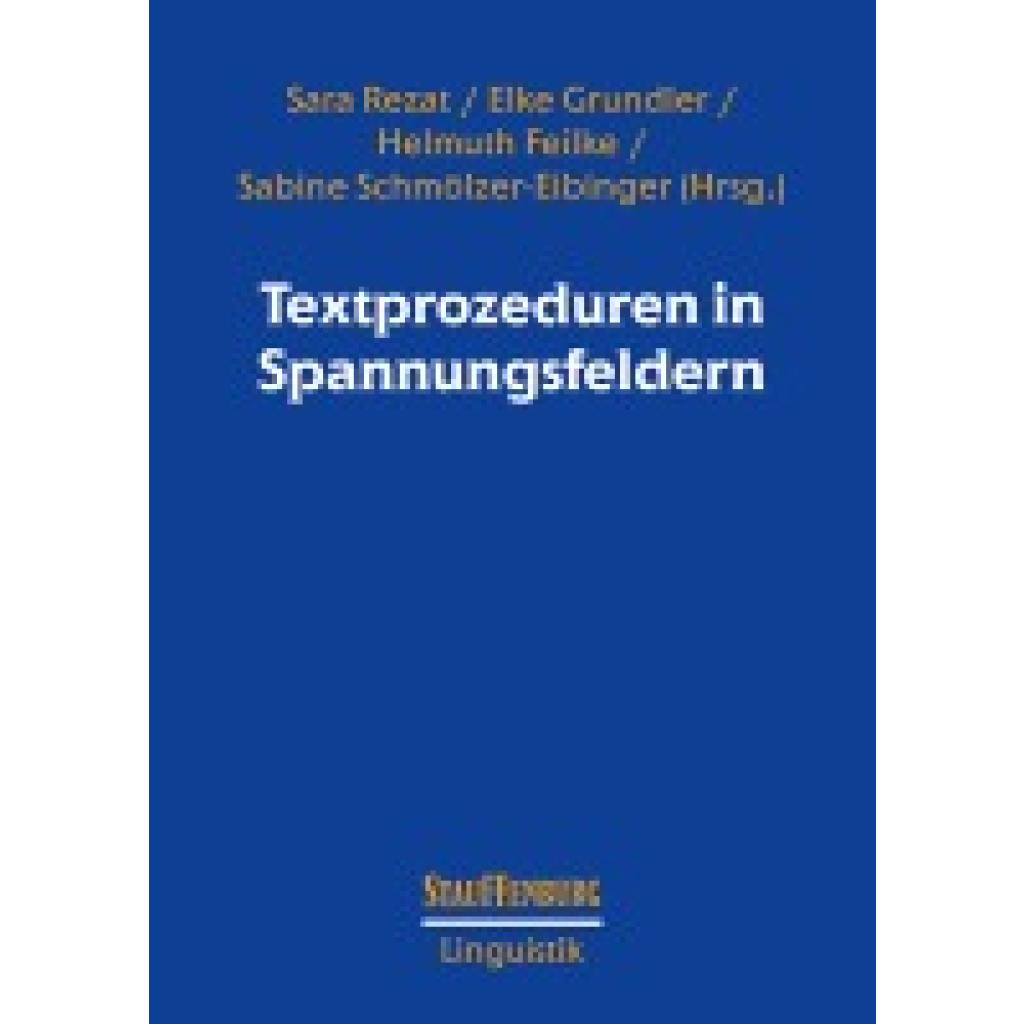 9783958091733 - Textprozeduren in Spannungsfeldern