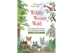 9783958836426 - Wilder Weiser Wald Achtsame Botschaften die Kinderseelen stärken Kartenset - Dirk Grosser Jennie Appel Gebunden