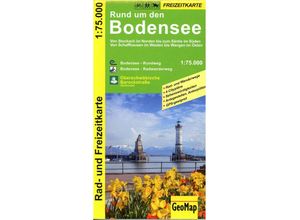 9783959650489 - Geo Map   Rund um den Bodensee Rad- und Freizeitkarte - GeoMap Karte (im Sinne von Landkarte)