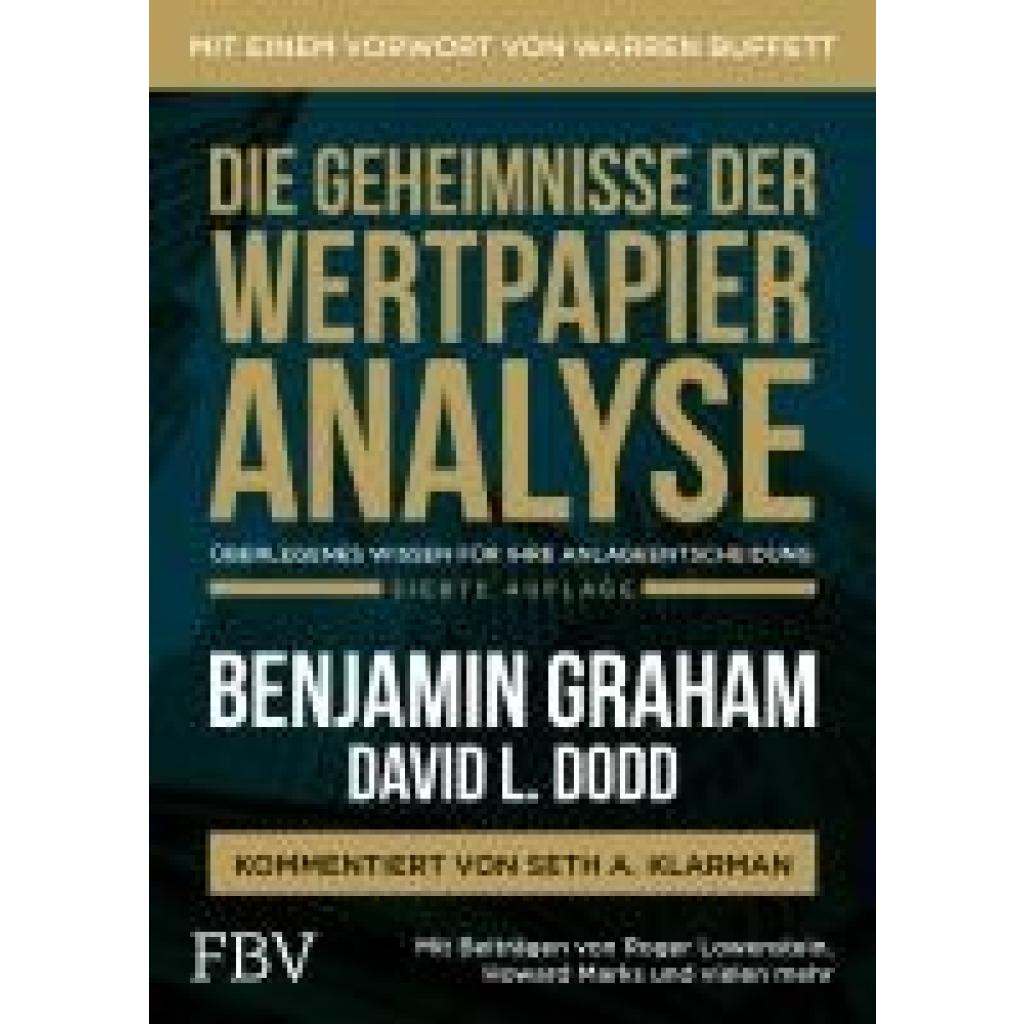 9783959727679 - Graham Benjamin Die Geheimnisse der Wertpapieranalyse