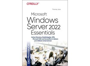 9783960091752 - Microsoft Windows Server 2022 Essentials - Das Praxisbuch - Thomas Joos Gebunden