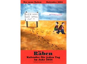 9783960220244 - Der Raben-Kalender 2024