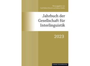 9783960235774 - Jahrbuch der Gesellschaft für Interlinguistik Kartoniert (TB)