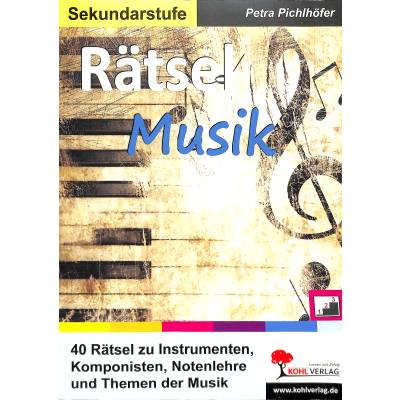 9783960400509 - Rätsel Musik | 40 Rätsel zu Instrumenten Komponisten Notenlehre und Themen der Musik