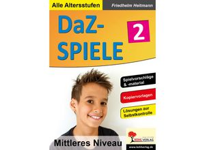 9783960401438 - DaZ-Spiele in drei NiveaustufenBd2 - Friedhelm Heitmann Kartoniert (TB)