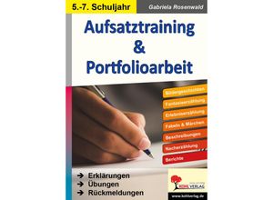 9783960403784 - Aufsatztraining & Portfolioarbeit - Gabriela Rosenwald Kartoniert (TB)