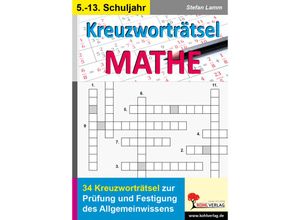 9783960404026 - Kreuzworträtsel Mathematik - Stefan Lamm Kartoniert (TB)