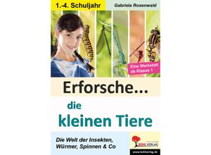 9783960404699 - Erforsche  die kleinen Tiere - Gabriela Rosenwald Kartoniert (TB)