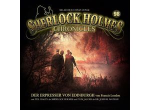 9783960662587 - Sherlock Holmes Chronicles - Der Erpresser von Edinburgh 1 Audio-CD - Francis London (Hörbuch)