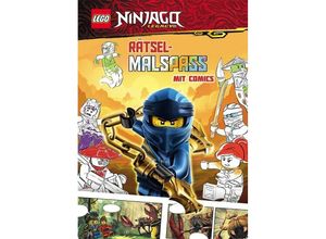 9783960804611 - LEGO Ninjago   LEGO Ninjago - Rätselmalspaß mit Comics - Verlag Kartoniert (TB)