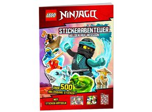 9783960806271 - LEGO Ninjago   LEGO® NINJAGO® - Stickerabenteuer - Helden auf Mission Kartoniert (TB)