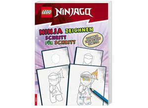 9783960807568 - LEGO Ninjago   LEGO® NINJAGO® - Ninja zeichnen Schritt für Schritt Gebunden