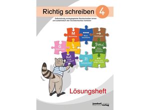 9783960811442 - Richtig schreiben 4 (Lösungsheft) - Peter Wachendorf Geheftet