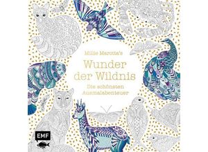 9783960936510 - Millie Marottas Wunder der Wildnis - Die schönsten Ausmal-Abenteuer - Millie Marotta Kartoniert (TB)