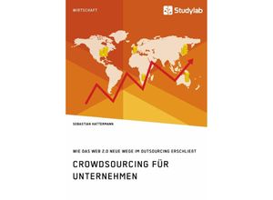 9783960952831 - Crowdsourcing für Unternehmen Wie das Web 20 neue Wege im Outsourcing erschließt - Sebastian Hattermann Kartoniert (TB)