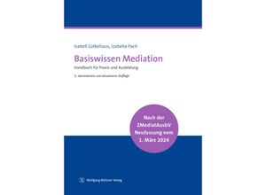 9783961171477 - Basiswissen Mediation - Isabell Lütkehaus Izabella Pach Kartoniert (TB)