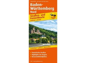 9783961320035 - PublicPress Straßen- und FreizeitkarteBaden-Württemberg-Nord Karte (im Sinne von Landkarte)