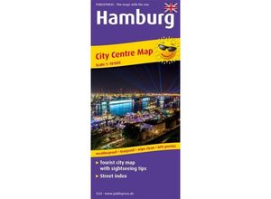 9783961322237 - City Centre Map Hamburg Karte (im Sinne von Landkarte)