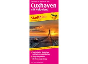 9783961322749 - PublicPress Stadtplan Cuxhaven mit Helgoland Karte (im Sinne von Landkarte)