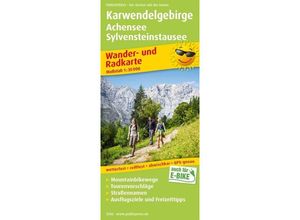 9783961325061 - PublicPress Wander- und Radkarte Karwendelgebirge Achensee Sylvensteinstausee Karte (im Sinne von Landkarte)