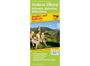 9783961325252 - PublicPress Wander- und Radkarte Vorderes Zillertal Achensee Alpbachtal Wildschönau Karte (im Sinne von Landkarte)