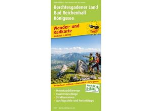 9783961325290 - PublicPress Wander- und Radkarte Berchtesgadener Land Bad Reichenhall Königssee Karte (im Sinne von Landkarte)