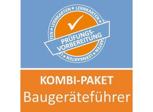 9783961597741 - AzubiShop24de Kombi-Paket Baugeräteführer Lernkarten - Jennifer Christiansen M Rung-Kraus Kartoniert (TB)