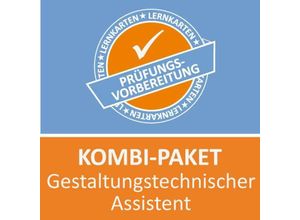 9783961597765 - AzubiShop24de Kombi Paket Gestaltungstechnischer Assistent Lernkarten - Jennifer Christiansen M Rung-Kraus Kartoniert (TB)