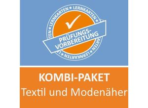 9783961598441 - AzubiShop24de Kombi-Paket Textil- und Modenäher Lernkarten - Jennifer Christiansen M Rung-Kraus Kartoniert (TB)