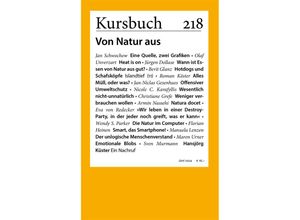 9783961963492 - Kursbuch 218 Kartoniert (TB)