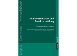 9783962334154 - Musikwissenschaft und Musikvermittlung Kartoniert (TB)