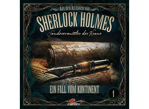 9783962825126 - Aus den Archiven von Sherlock Holmes - Sonderermittler der Krone - Ein Fall vom Kontinent1 Audio-CD - (Hörbuch)