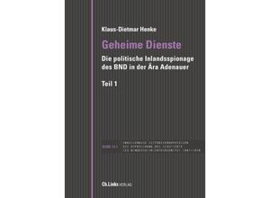 9783962891572 - Geheime Dienste - Klaus-Dietmar Henke Gebunden