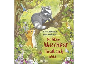 9783963401558 - Der kleine Waschbär traut sich was - Lea Käßmann Pappband