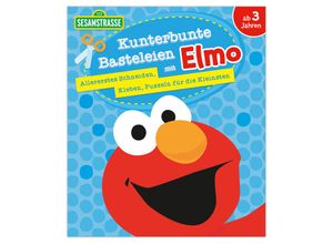 9783963473630 - Kunterbunte Basteleien mit Elmo - Allererstes Schneiden Kleben Puzzeln für die Kleinsten