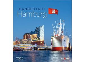 9783964023261 - Hansestadt Hamburg Postkartenkalender 2025