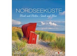 9783964023292 - Nordseeküste Postkartenkalender 2025 - Wind und Wellen - Sand und Meer