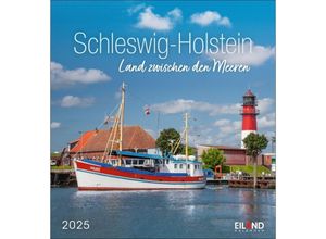 9783964023339 - Schleswig-Holstein Postkartenkalender 2025 - Land zwischen den Meeren