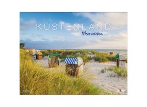 9783964023513 -  Bildkalender 200044 Küstenland 1 Monat   1 Seite 44x34cm 2025 9783964023513 Head