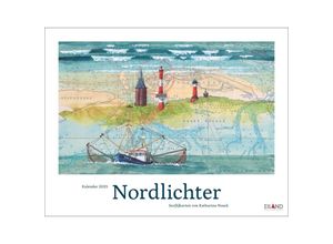 9783964023667 - Nordlichter - See(h)karten Kalender 2025