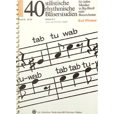 9783964186805 - Tab tu wab - 40 stilistische rhythmische