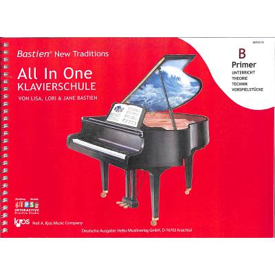 9783964187161 - All in one Klavierschule - Primer B