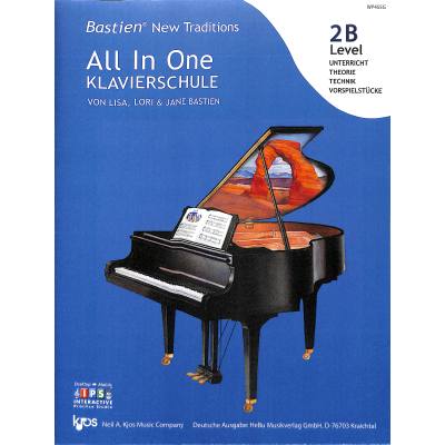 9783964187208 - All in one Klavierschule 2b