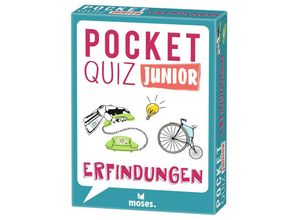 9783964552624 - Kartenspiel POCKET QUIZ JUNIOR - ERFINDUNGEN