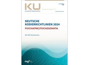 9783964747372 - Deutsche Kodierrichtlinien für die Psychiatrie Psychosomatik 2024 mit MD-Kommentar - Dienst der Krankenver InEK gGmbH Taschenbuch