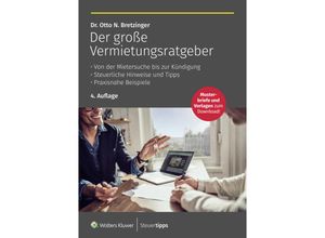 9783965333697 - Der große Vermietungsratgeber - Otto N Bretzinger Kartoniert (TB)