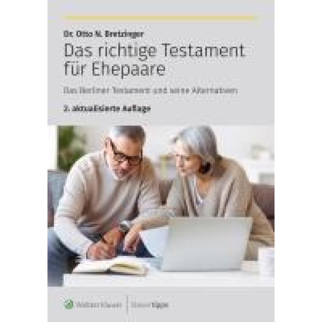 9783965333758 - Bretzinger Otto N Das richtige Testament für Ehepaare