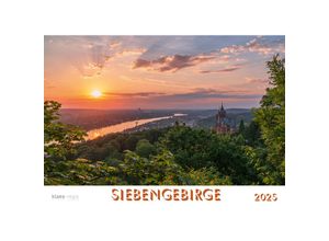 9783965352100 - Siebengebirge 2025 Bildkalender A4 quer spiralgebunden