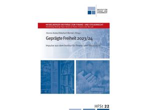 9783965434233 - Geprägte Freiheit 2023 24 Kartoniert (TB)