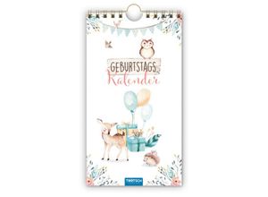 9783965524002 - Geburtstagskalender Waldfreunde